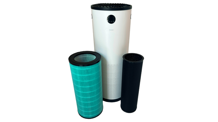 Jade air purifier with replacement HEPA and Carbon filters