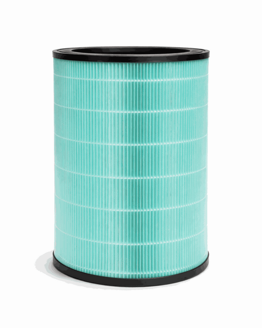 HEPA replacement filter compatible with QUARTZ air purifier capturing 99.97% of particles