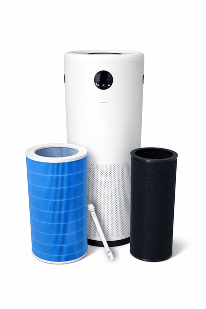 Complete Replacement Kit with HEPA filter, carbon filter, and replacement lamp for JADE 2.0 air purifier