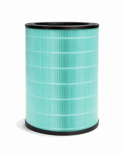 HEPA replacement filter compatible with QUARTZ air purifier capturing 99.97% of particles